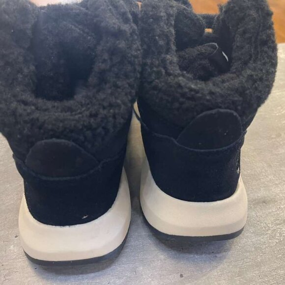 TIMBERLAND WOMEN'S RETRO SWIFT HIGH TOP LACE SNEAKE BLACK SUEDE A431J-EK4 - Picture 6 of 9